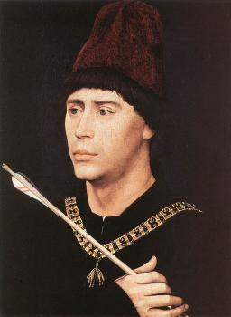 羅吉爾 凡 德 韋登 Portrait of Antony of Burgundy